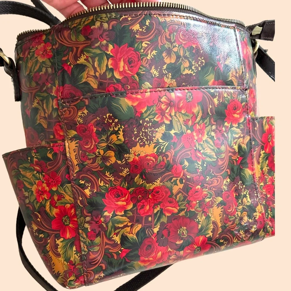 Patricia Nash Aveley Crossbody bag Golden Rustic Forest